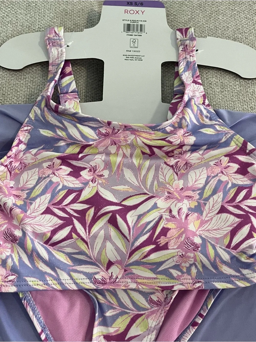 NWT Roxy 3-piece swim set